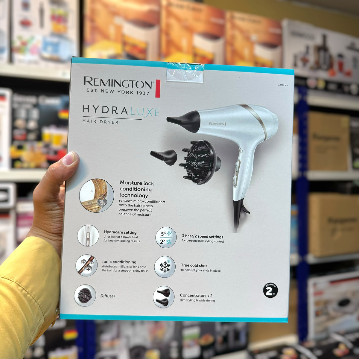 Remington Hydra Luxe Hair Dryer