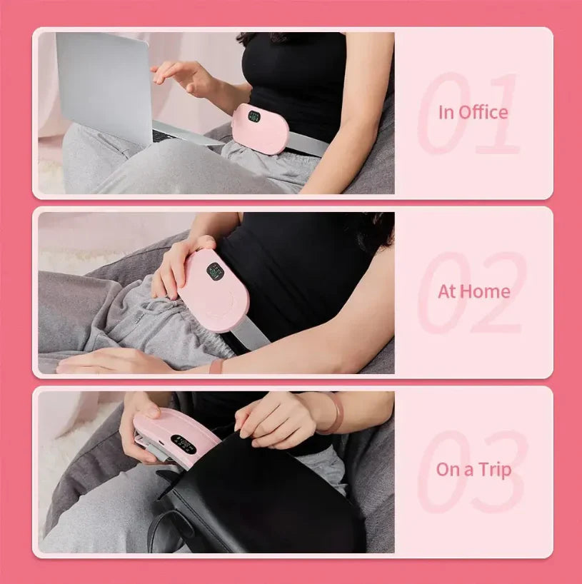 Period Cramp Relief Belt & Massager