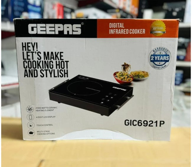 Geepas Digital hot plate Infrared Cooker 6921