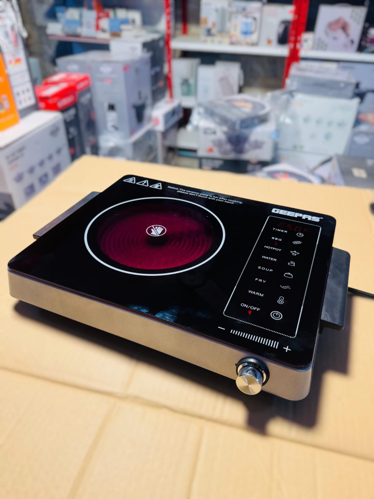 Geepas Digital Hot Plate infrared cooker -33023