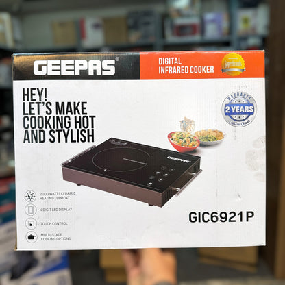 Geepas Digital hot plate Infrared Cooker  6921p