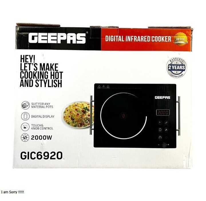Geepas Digital hot plate Infrared Cooker GIC6920
