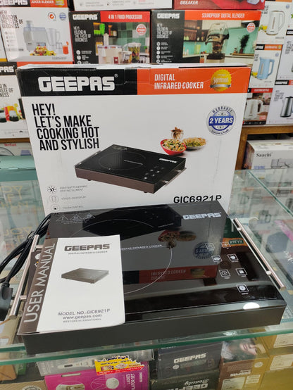 Geepas Digital hot plate Infrared Cooker 6921