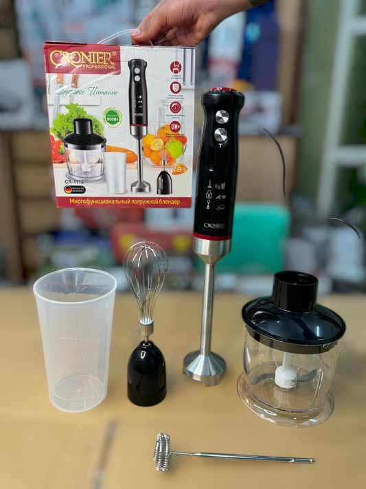 RASSIAN LOT Cronier 5 in 1 hand blender set