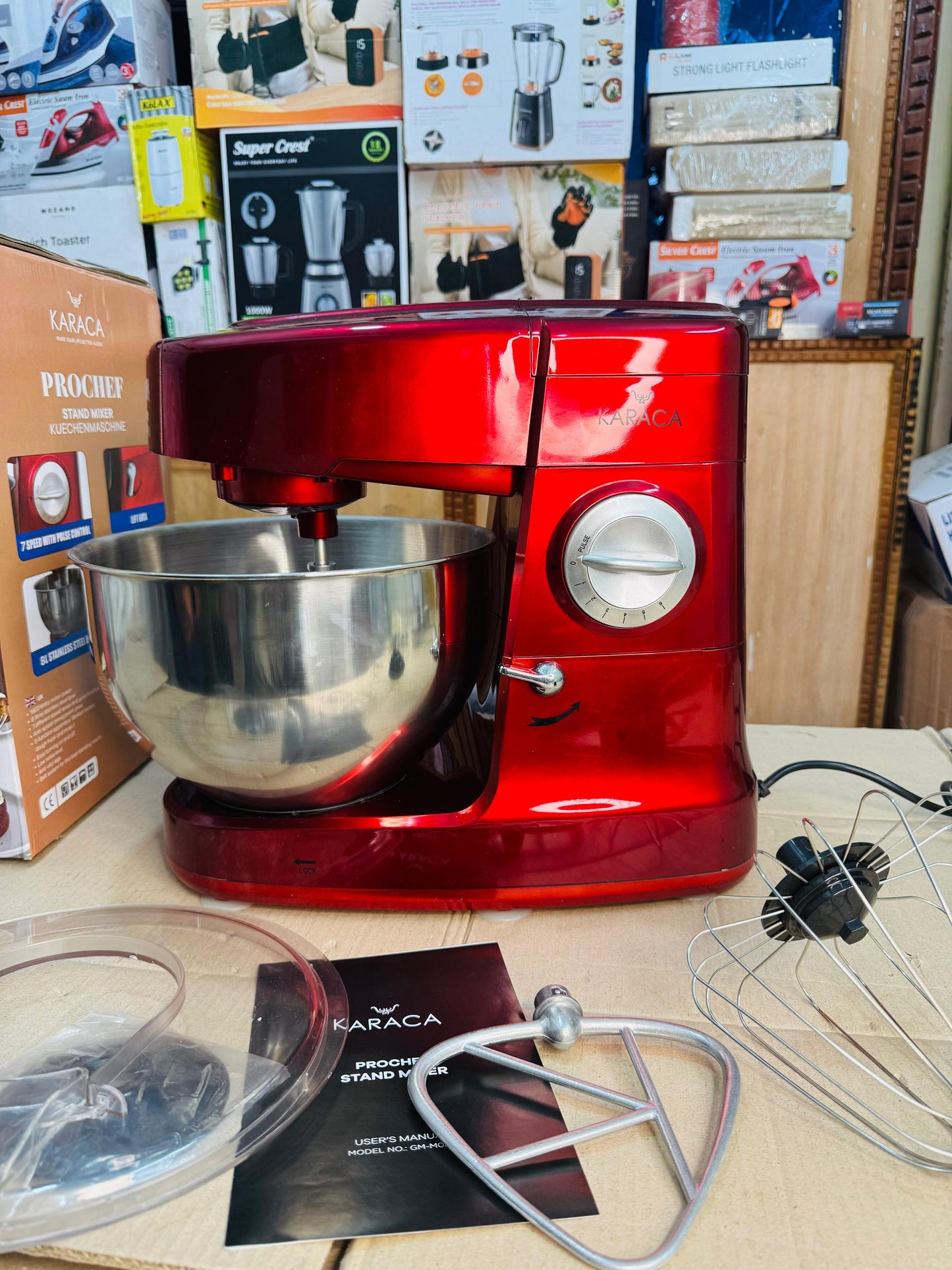 Turkey lot KARACA stand mixer with 8L bowl