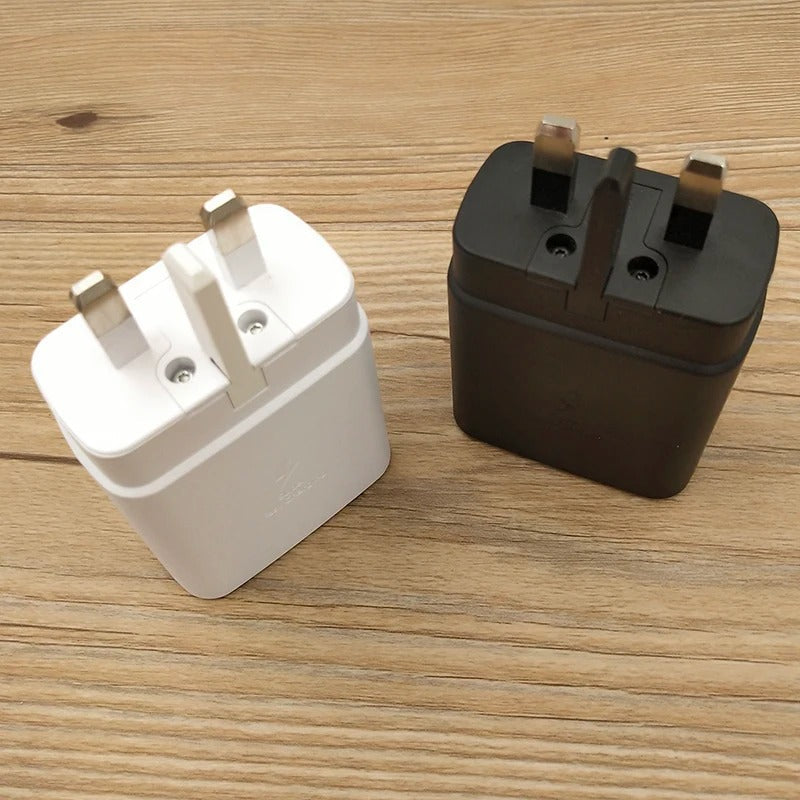 UK Charger Samsung S24 S23 Ultra 45W Super Fast Charging Usb Type C 5A Cable PD PPS Quick For Galaxy S23 S21 S20 FE Note20 Ultra