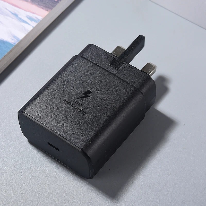 UK Charger Samsung S24 S23 Ultra 45W Super Fast Charging Usb Type C 5A Cable PD PPS Quick For Galaxy S23 S21 S20 FE Note20 Ultra
