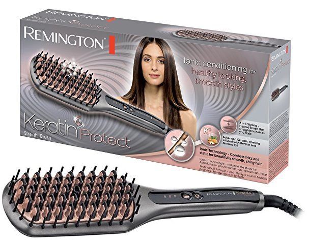 USA Remington Keratin Protect Straightener Brush CB-7480